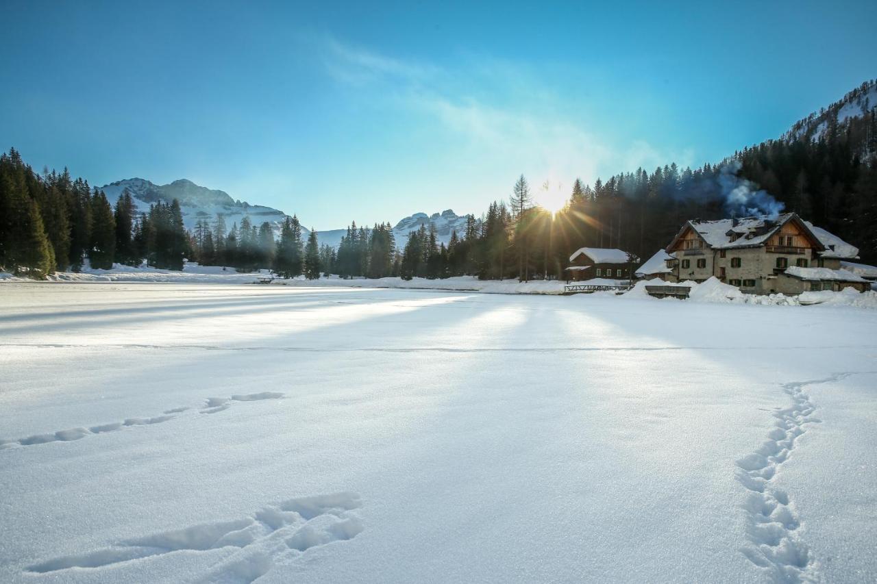 مادونا دي كامبيليو Rifugio Lago Nambino المظهر الخارجي الصورة